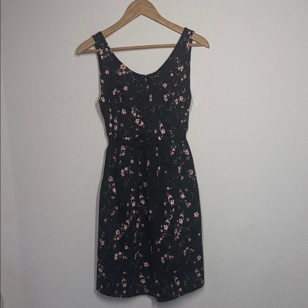 Motherhood Black Pink Sundress Sleeveless